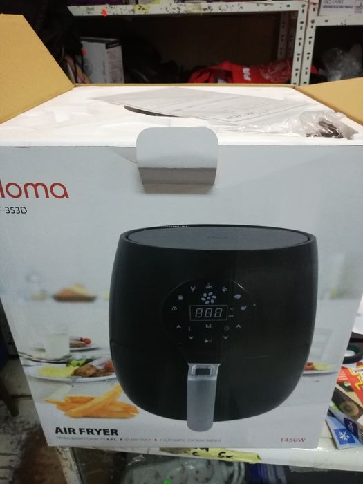 Фритюрник с горещ въздух HOMA HF-353D 3.5 ЛИТРА ТАЧ КОНТРОЛ 24 МЕСЕЦА