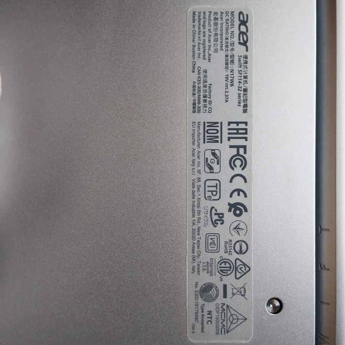 Acer Swift SF114-32 series