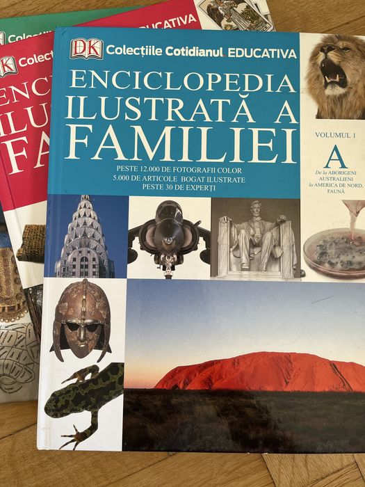 Enciclopedia Ilustrata a Familiei DK in 16 volume