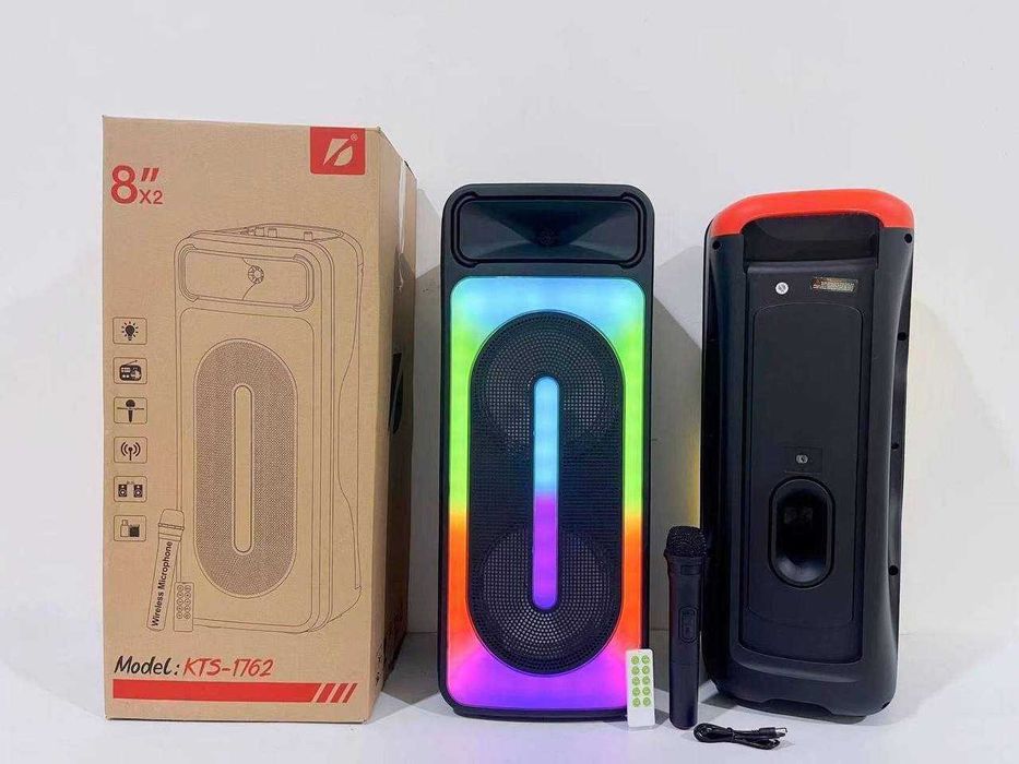 Колонки с караоке и Bluetooth — KTS, B-Q, BK
