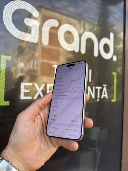 iPhone 15 Pro Max Baterie 100% * GRAND * Garantie 1 AN