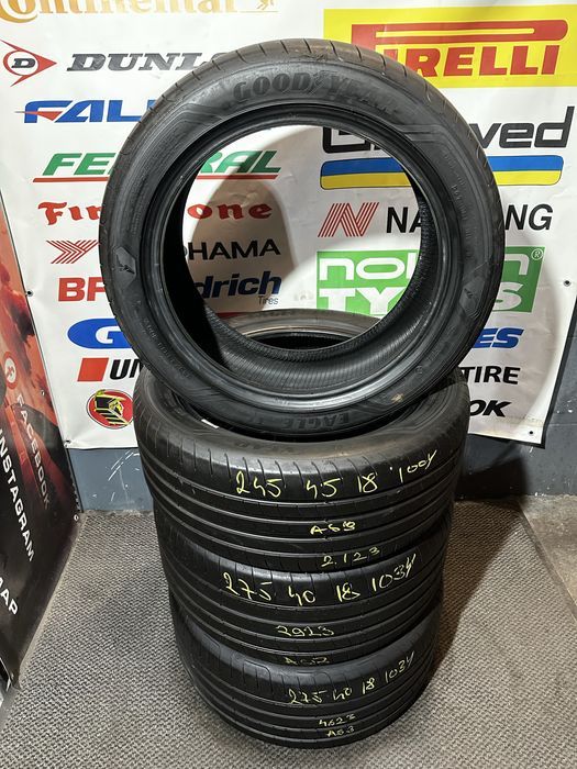 Set Complet 245/45 R18 100Y XL | 275/40 R18 103Y XL MO - Goodyear F1 Assymetric 3 Oferta