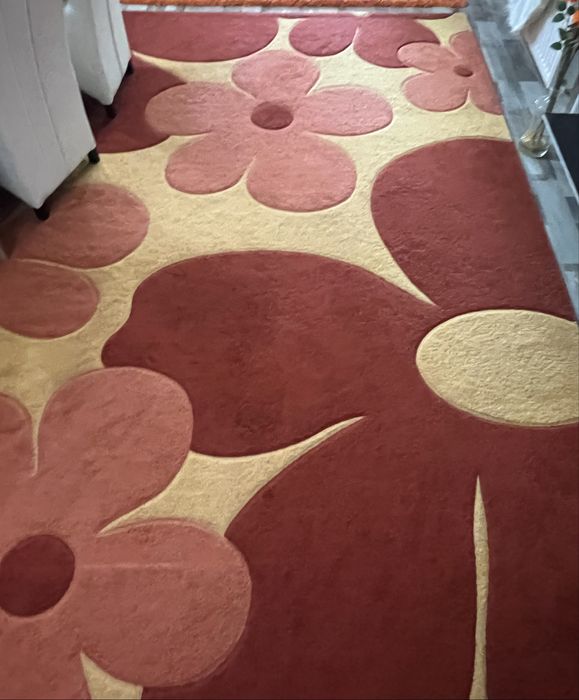 Covor cu flori dimensiune 3/2 m