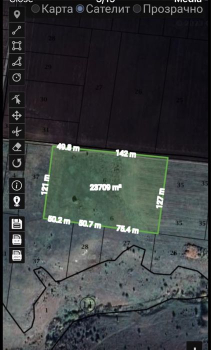 Продава се Земеделски имот в с. Ракево, Област Враца -  кв.м за 553 €/дка - Снимка #1