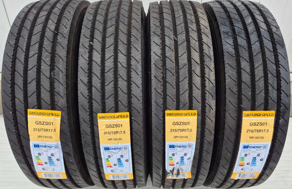 215/75 R17.5, 135L, GROUNDSPEED 16PR ,Anvelope de directie M+S
