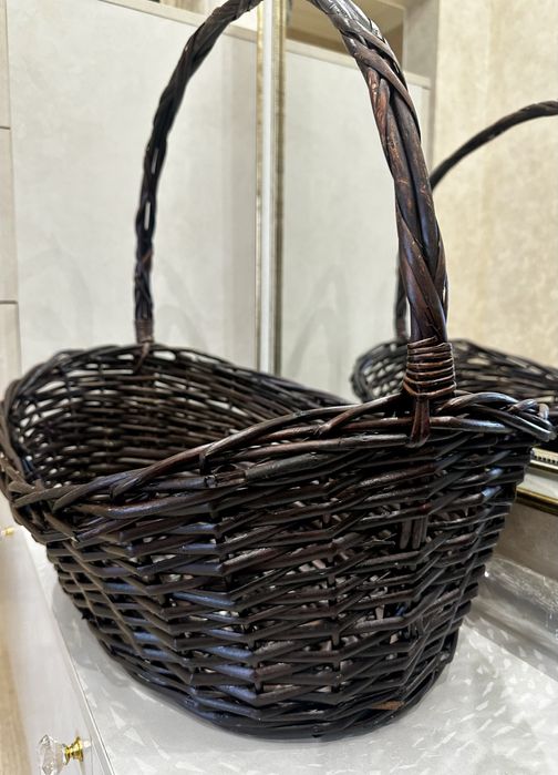 Корзины темно-коричневые