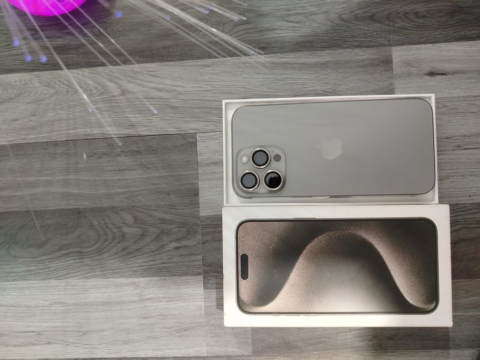 Iphone 15 pro max ideal xolat 256gb yomkost 86%