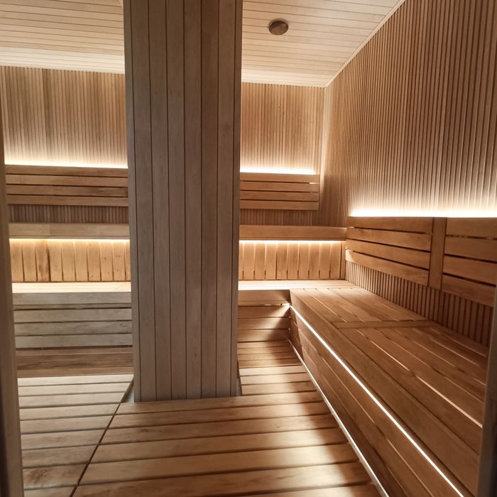 Отделка саун бань