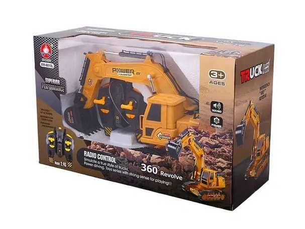 Гусеничный экскаватор на радиоуправлении (41 см., со звуком)