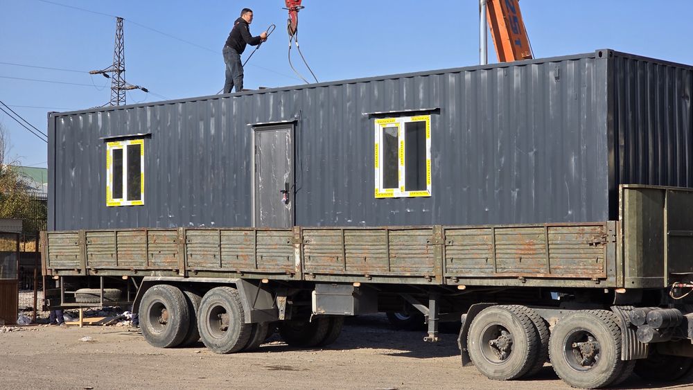 Мобильных домов Контейнер Домик Офис Магазина Сартарошхона Готовы Конс