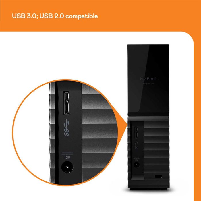 Внешний жёсткий диск Western Digital My Book 18tb! Новый в коробке!