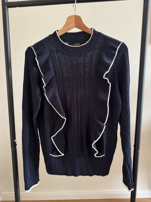 Vero Moda ефектен тънък пуловер