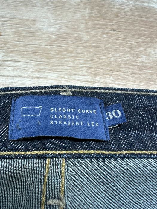 Blugi Dama Levi's Slight Curve Straight Leg Albastru Inchis Marimea W30 L34