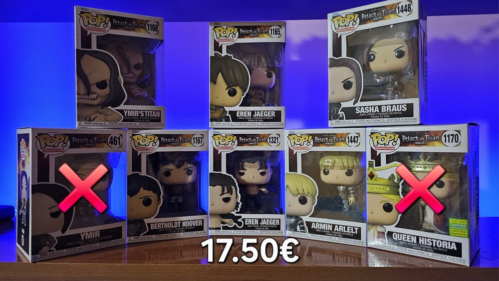 Funko pop/Фънко поп Attack On Titan