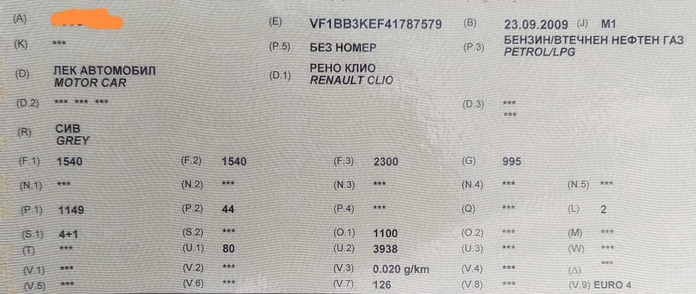 Renault Clio Stori GPL