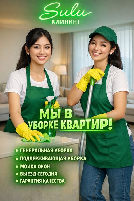 Клининг, уборка, химчистка мебели, химчистка ковров, уборка квартиры