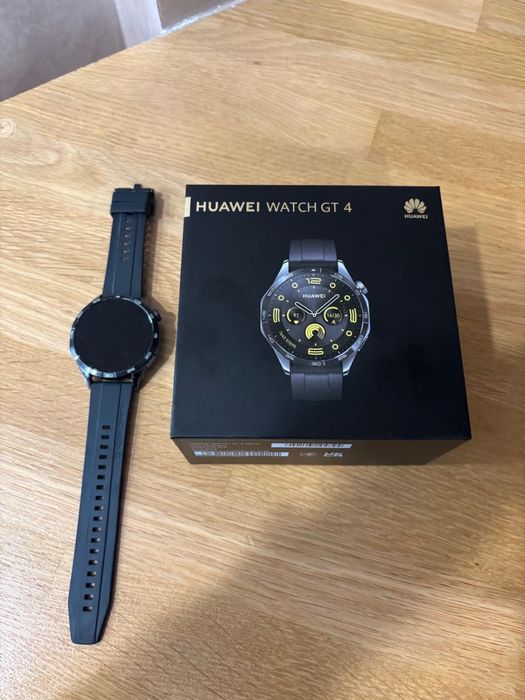 Smartwatch HUAWEI Watch GT4 46mm, GPS, Android/iOS, Black