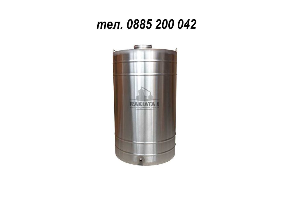 Съд от неръждаема стомана за вино 108 л. с кран,Неръждаем съд,20220176