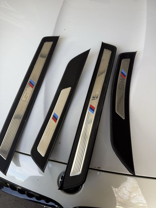 Вътрешни м5 ф10 пакет прагове bmw m5 f10 pragove м5 лайстни м пакет
