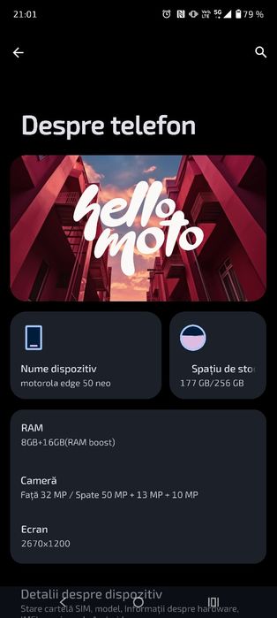 Motorola edge 50 neo 256gb 8gb ram