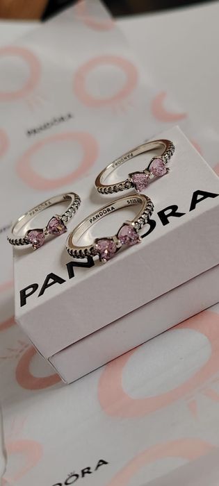 Inel Nou Pandora Moments Fundiță Roz silver S925 Ale
