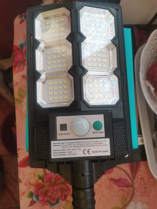 Lampa solara performanta