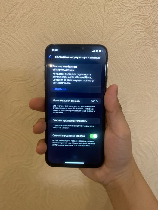 iphone xs 64 gb акб 100%