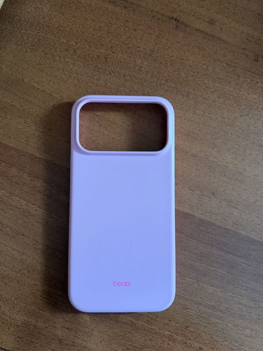 Husa de protectie Apple Beats cu MagSafe pentru iPhone 17 Pro Max, Pebble Pink