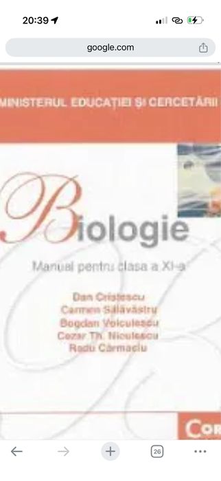 Meditatii biologie
