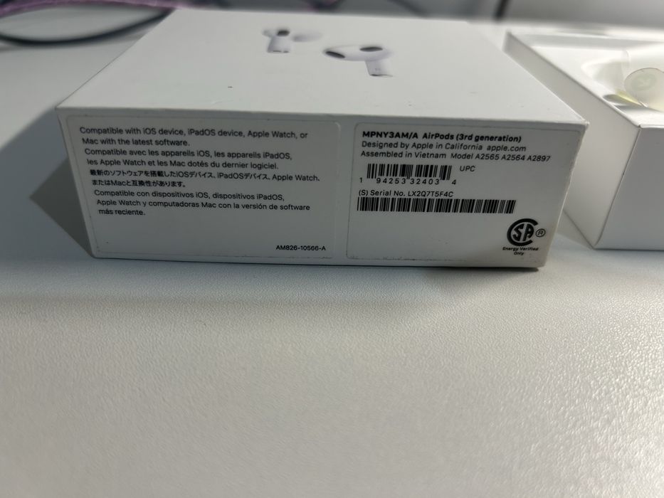 Airpods 3 отличном состоянии