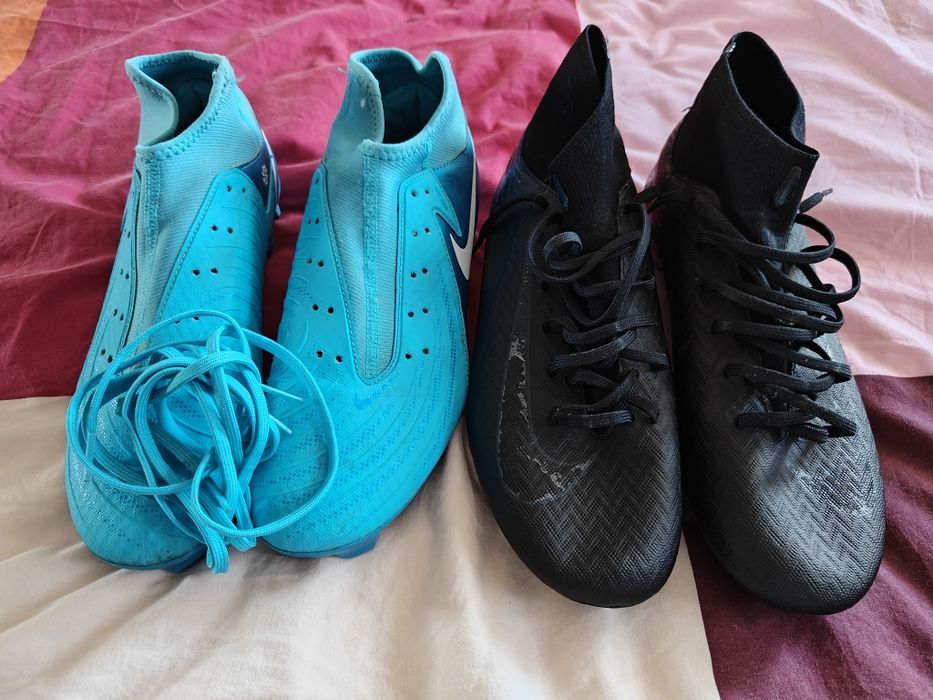 Ghete fotbal Nike  Mercurial Air Zoom Negre