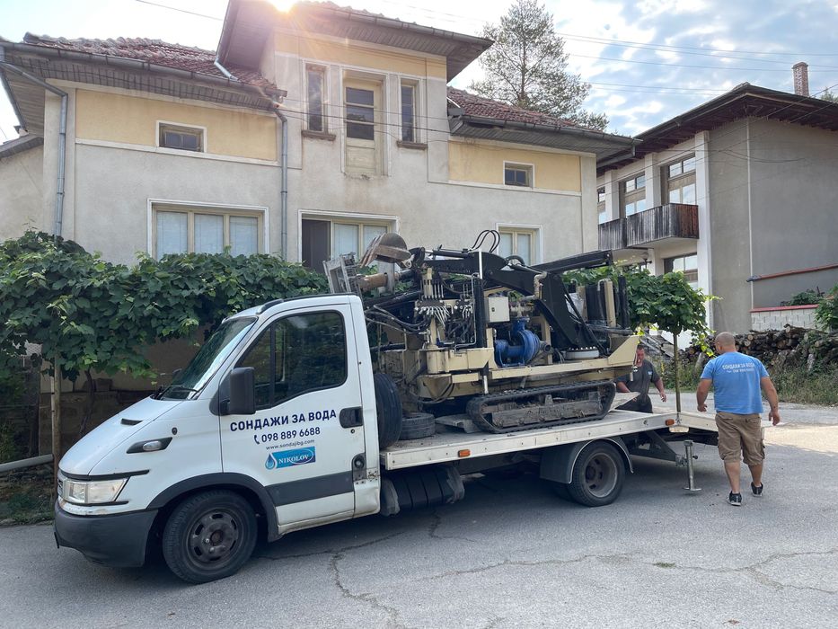 Сондажи за вода, водоснабдяване, сондаж на труднодостъпни места,сонда