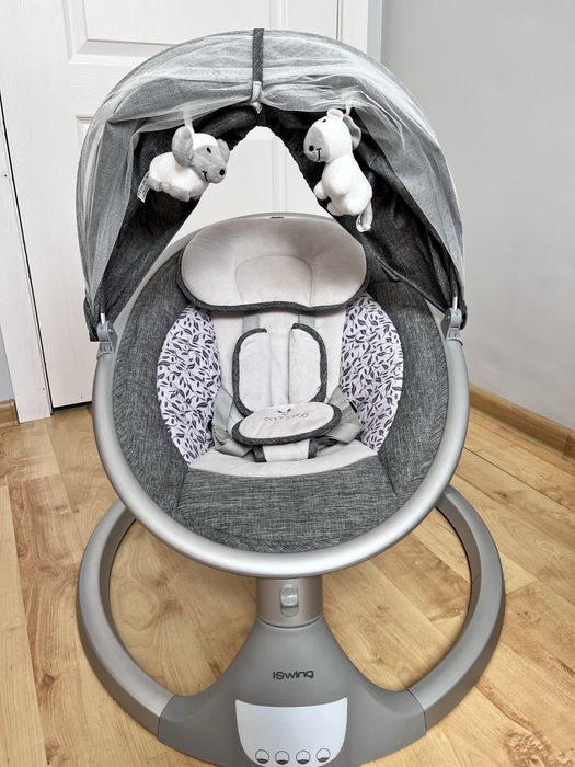 Електрическа люлка Cangaroo iSwing silver