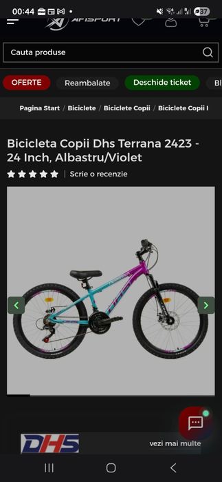 Bicicletă de vânzare