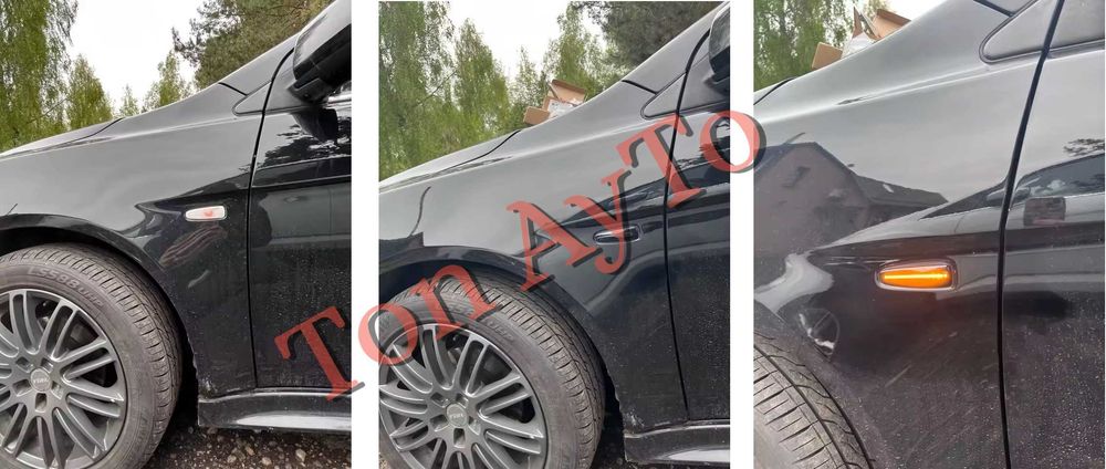 Страничен Опушен Динамичен LED Мигач За Митсубиши Mitsubishi E8 одобрен