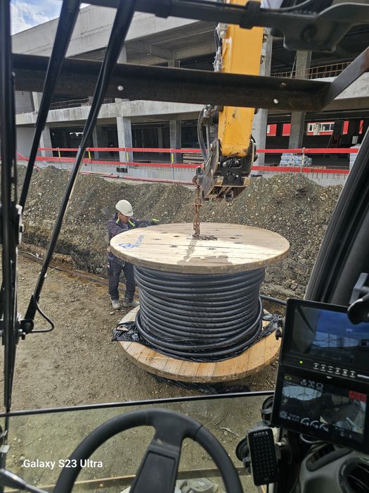 Inchiriere excavator pe pneuri