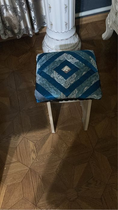 Велюр лазерный серый.