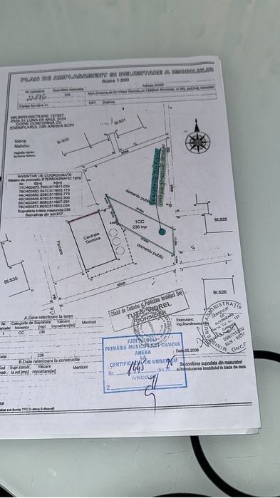 Vand teren in Cartierul 1 Mai