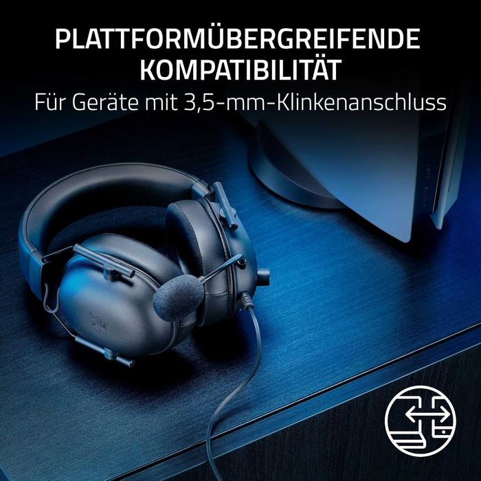 Гейминг слушалки Razer BlackShark V2 X (Playstation) Wired E