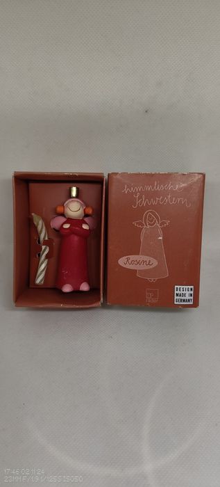 figurina ceramica pictat manual Rader himmlische schwestern Rosine