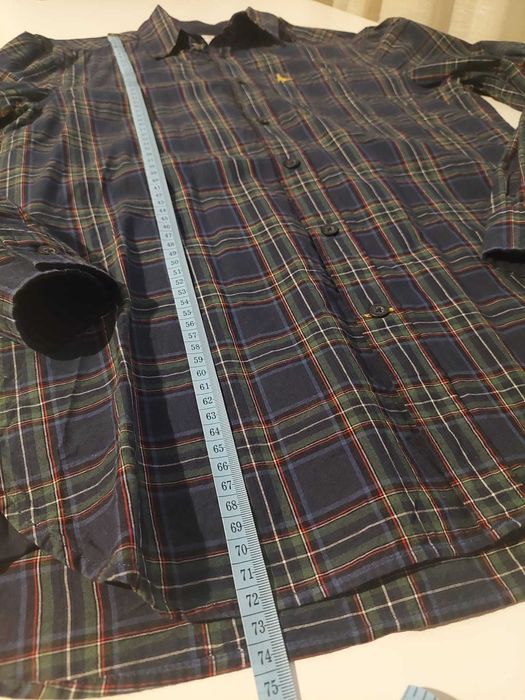 Cămașă Jack Wills albastra si carouri verzi, mărimea S