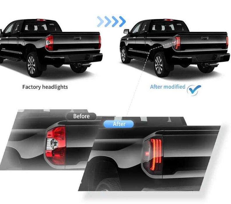Комплект стопове  Toyota Tundra 14-21 Dynamic Welcome