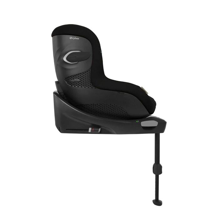 CYBEX Gold Sirona Gi i-Size Plus, Moon Black, черно, бебешко/детско столче за кола, isofix, ново, подложка за новородено