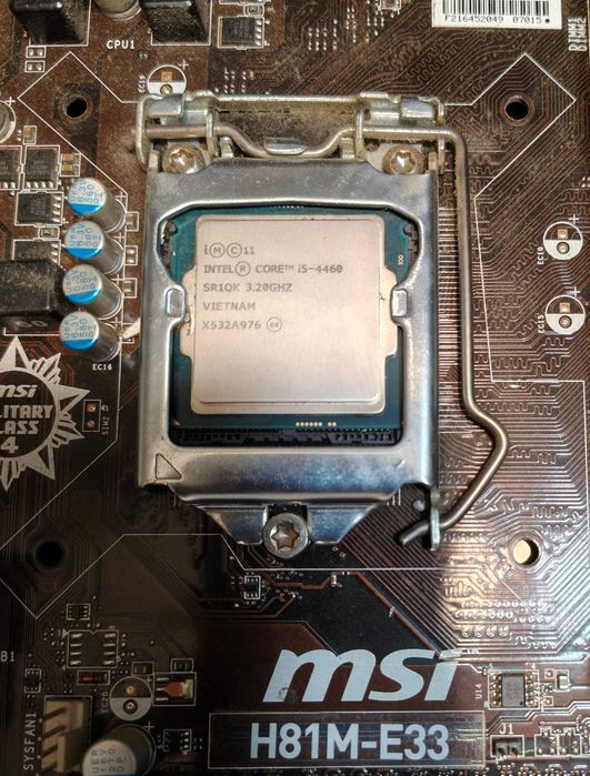 kit msi h81m + i5 gen4 + cooler + ram