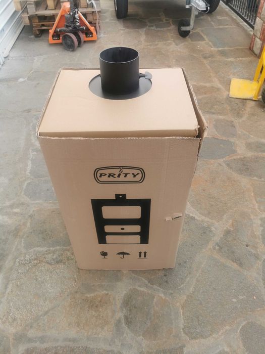 Камина Prity K1 9 kW на твърдо гориво - печка на дърва и въглища