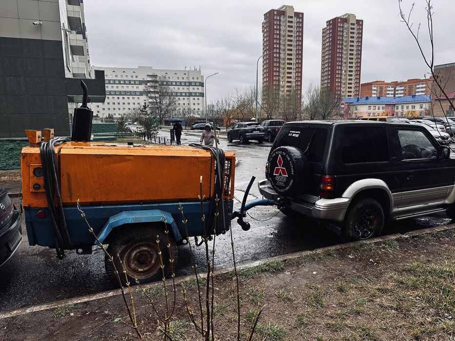 Аренда компрессора, услуги.