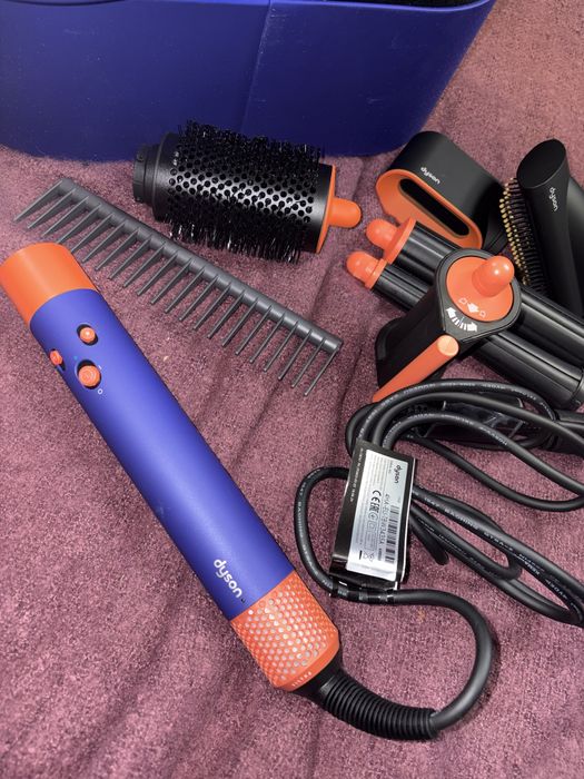 Dyson Air Wrap Nou Albastru Portocaliu
