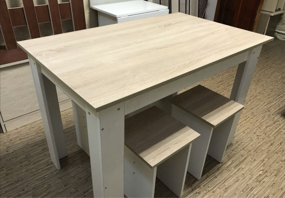 Комплект кухонный стол+4 табуретки