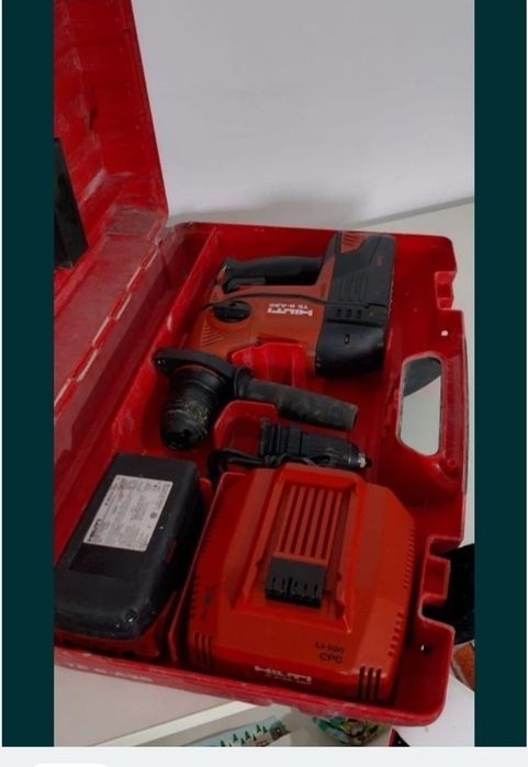 Hilti Te6 AVR2 la cutie cu 2 acumulatori mandrina și încărcător rapid  picamer rotopercutor bormașini cu bătaie