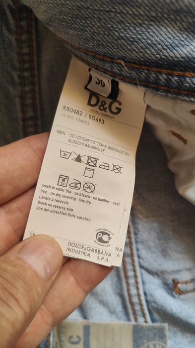 Blugi drepți Dolce Gabana-originali